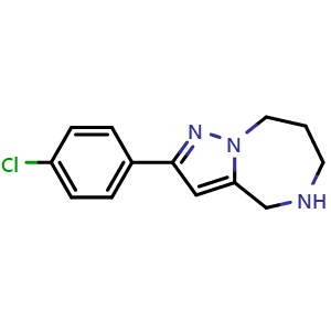 2-(4-chlorophenyl)-5,6,7,8-tetrahydro-4H-pyrazolo[1,5-a][1,4]diazepine