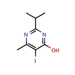 5-Iodo-2-isopropyl-6-methyl-pyrimidin-4-ol