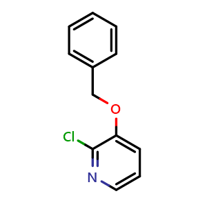Chemical structure of 3-(benzyloxy)-2-chloropyridine , CAS 108082-72-0, AChemBlock Y225009