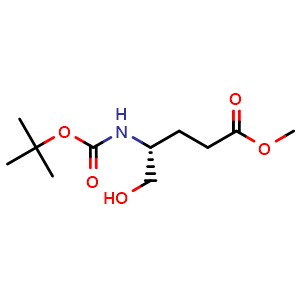 methyl (R)-4-((tert-butoxycarbonyl)amino)-5-hydroxypentanoate