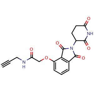 2-((2-(2,6-dioxopiperidin-3-yl)-1,3-dioxoisoindolin-4-yl)oxy)-N-(prop-2-yn-1-yl)acetamide