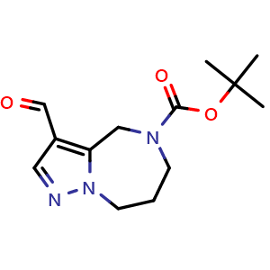 tert-butyl 3-formyl-7,8-dihydro-4H-pyrazolo[1,5-a][1,4]diazepine-5(6H)-carboxylate
