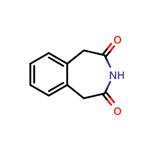 Chemical structure of 1H-benzo[d]azepine-2,4(3H,5H)-dione , CAS 2184-00-1, AChemBlock Y225236