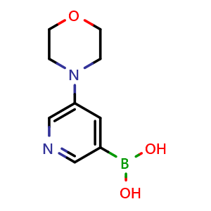 (5-morpholinopyridin-3-yl)boronic acid