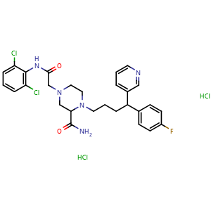 Chemical structure of soluflazine , CAS 112415-83-5, AChemBlock Y225342
