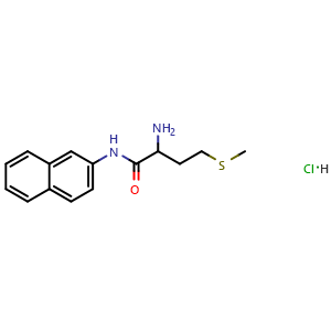 2-Amino-4-(methylthio)-N-(naphthalen-2-yl)butanamide hydrochloride