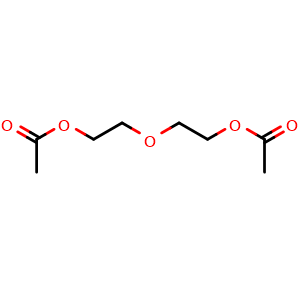 Chemical structure of Diethylene glycol diacetate , CAS 628-68-2, AChemBlock Y225424