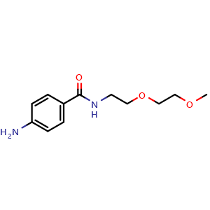 4-amino-N-(2-(2-methoxyethoxy)ethyl)benzamide