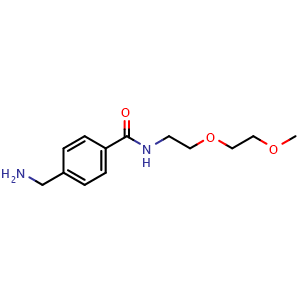 4-(aminomethyl)-n-[2-(2-methoxyethoxy)ethyl]benzamide