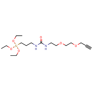 1-(2-(2-(prop-2-ynyloxy)ethoxy)ethyl)-3-(3-(triethoxysilyl)propyl)urea