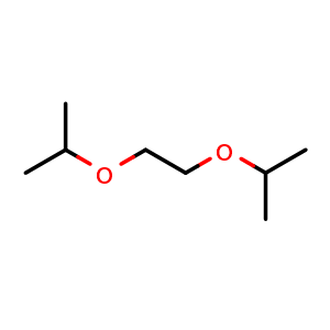 Chemical structure of 2,2'-[ethylenebis(oxy)]bispropane , CAS 3944-35-2, AChemBlock Y225498