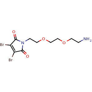 3,4-Dibromo-mal-peg2-amine