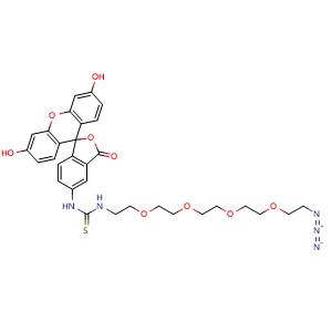 Fluorescein-PEG4-azide