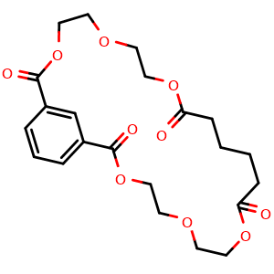 3,6,9,16,19,22-Hexaoxabicyclo[22.3.1]octacosa-1(28),24,26-triene-2,10,15,23-tetrone