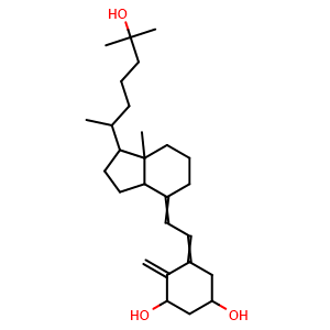 Chemical structure of Calcitriol Impurities A , CAS 73837-24-8, AChemBlock Y225604