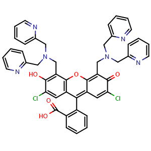 Chemical structure of Zinpyr-1 , CAS 288574-78-7, AChemBlock Y225614