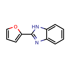 Chemical structure of Fuberidazole , CAS 3878-19-1, AChemBlock Y225618