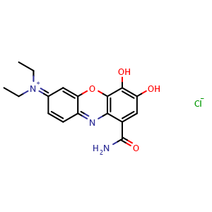Chemical structure of Celestine Blue , CAS 1562-90-9, AChemBlock Y225622