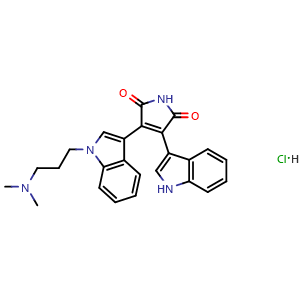 Chemical structure of GF-109203X HCl , CAS 176504-36-2, AChemBlock Y225657