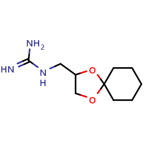 Chemical structure of Guanadrel , CAS 40580-59-4, AChemBlock Y225687
