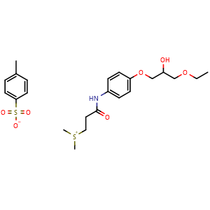 Chemical structure of Suplatast (Tosilate) , CAS 94055-76-2, AChemBlock Y225730