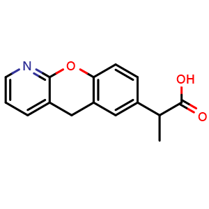 Chemical structure of Pranoprofen , CAS 52549-17-4, AChemBlock Y225735