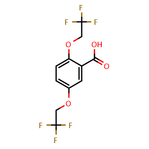 Chemical structure of Flecainide Impurity D , CAS 35480-52-5, AChemBlock Y225786