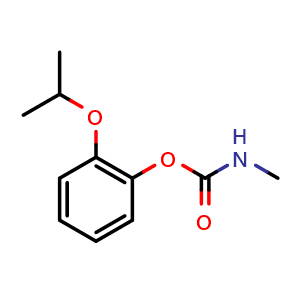 Chemical structure of Propoxur , CAS 114-26-1, AChemBlock Y225807