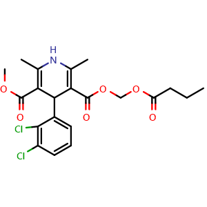Chemical structure of Clevidipine , CAS 167221-71-8, AChemBlock Y225811