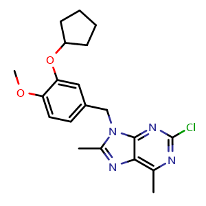 Chemical structure of PDE IV-IN-1 , CAS 225100-12-9, AChemBlock Y225847