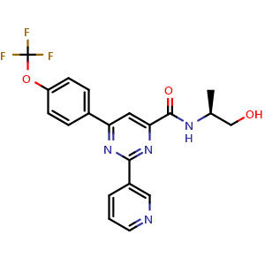 Chemical structure of AHR antagonist 2 , CAS 2338747-54-7, AChemBlock Y225862