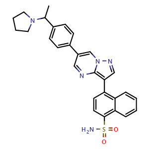 Chemical structure of ALK2-IN-2 , CAS 2254409-25-9, AChemBlock Y225863
