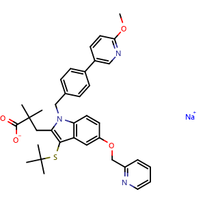 Chemical structure of AM103 , CAS 1147872-22-7, AChemBlock Y225867