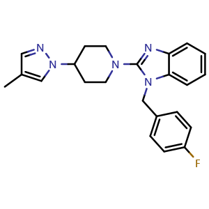 Chemical structure of Antihistamine-1 , CAS 1186430-60-3, AChemBlock Y225871