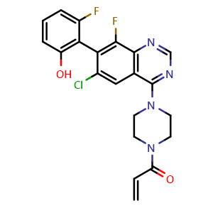 Chemical structure of ARS-1323 , CAS 1698024-73-5, AChemBlock Y225878