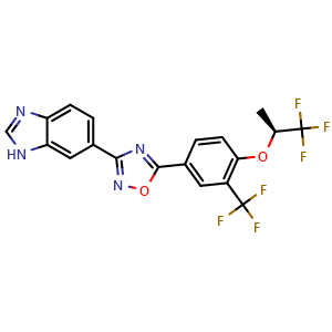 Chemical structure of ASP-4058 , CAS 952565-91-2, AChemBlock Y225880