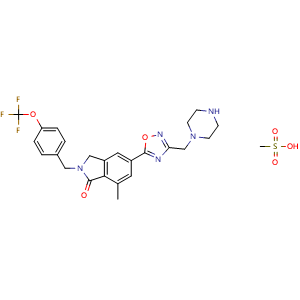 AZD-8529 mesylate