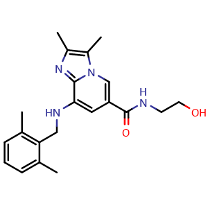 Chemical structure of Linaprazan , CAS 248919-64-4, AChemBlock Y225895