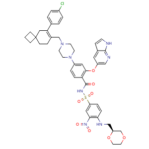 Chemical structure of Lisaftoclax , CAS 2180923-05-9, AChemBlock Y225901