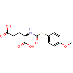 Chemical structure of Carboxypeptidase G2 (CPG2) Inhibitor , CAS 192203-60-4, AChemBlock Y225936