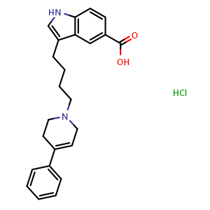 Chemical structure of Carmoxirole hydrochloride , CAS 115092-85-8, AChemBlock Y225939