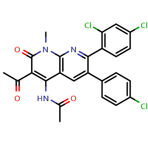 Chemical structure of CB1 inverse agonist 1 , CAS 852315-00-5, AChemBlock Y225944
