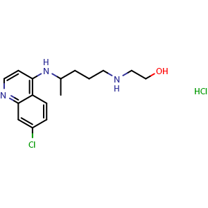 Chemical structure of Cletoquine hydrochloride , CAS 159358-29-9, AChemBlock Y225996