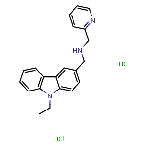 Chemical structure of CMP-5 2 hydrochloride , CAS 2309409-79-6, AChemBlock Y226001