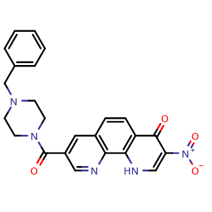 Chemical structure of Collagen proline hydroxylase inhibitor-1 , CAS 223663-32-9, AChemBlock Y226005