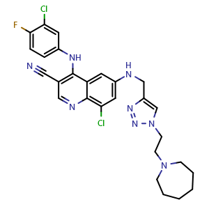 Chemical structure of Cot inhibitor-1 , CAS 915365-57-0, AChemBlock Y226008