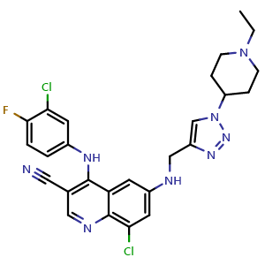 Chemical structure of Cot inhibitor-2 , CAS 915363-56-3, AChemBlock Y226010
