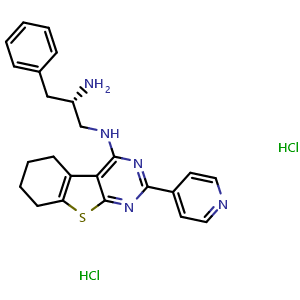 Chemical structure of CRT0066854 hydrochloride , CAS 2250019-91-9, AChemBlock Y226018