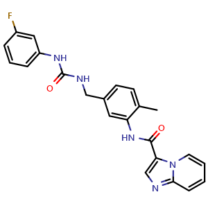 Chemical structure of DDR Inhibitor , CAS 1644069-80-6, AChemBlock Y226044
