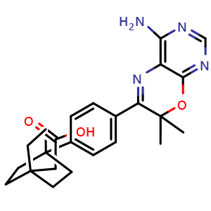 Chemical structure of DGAT-1 inhibitor 2 , CAS 942999-61-3, AChemBlock Y226055